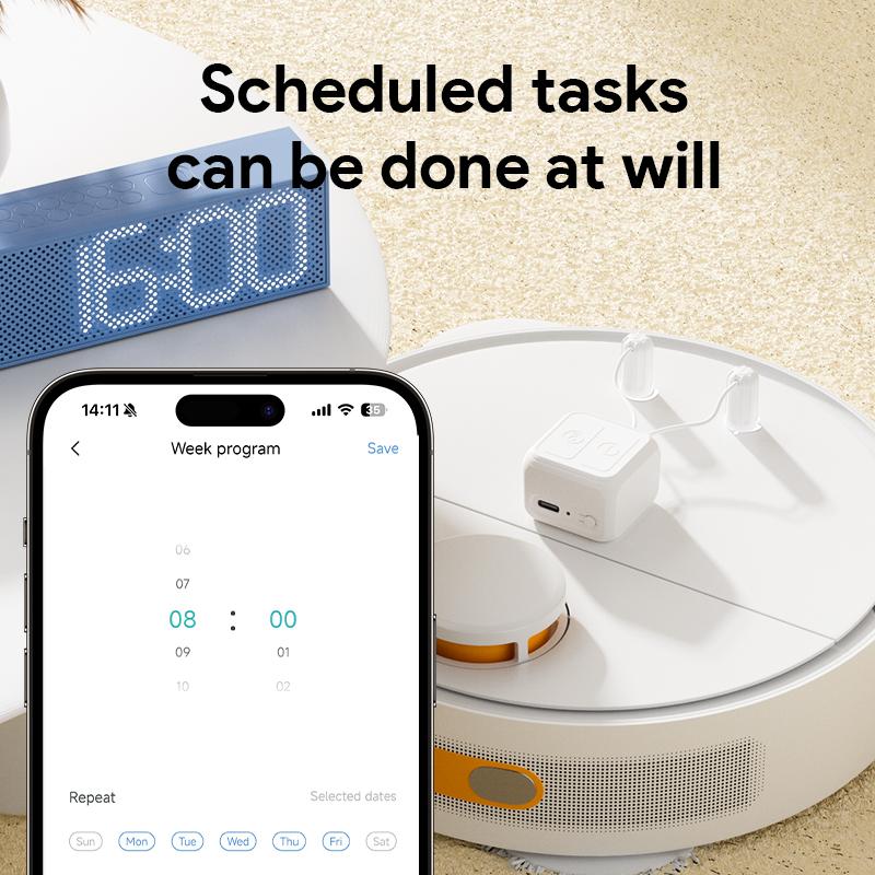 Tuya Fingerbot pentru ecrane tactile Smart Life BLE comutator tactil wireless Telecomandă robot Lucrează cu Alexa Google Home Voice Assitant