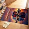 Peterbilt Heavy Trucks Personalized Name Floor Rug Office Rug Perfect for Hallway Entryway Decorate room Kitchen Antislip Carpet Decorate Offices