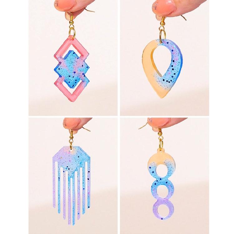 Hollow Jewelry Molds Silicone Material Perfect Gift for Jewelry Enthusiasts