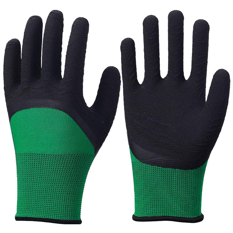 

L598 Non-Slip Latex Rubber Work Gloves - Durable, Protective, and Ideal for Construction Sites
