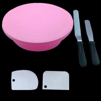 Ruhan Cake Decorating Turntable Set