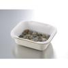 Richell Colander & Vat Rectangle M with Lid, Ivory