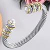 Fashionable Hot Selling Stainless Steel Cables, Steel Wire Ropes, Men's and Women's Bracelets, Bracelets