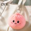 Ornamentino Decorativo per Portafoglio Portachiavi Peluche Raviolo, Ciondolo Carino Borsa Panino al Vapore per Riempimento Cesto di Pasqua Chiavi Auto Portafoglio Zaino, Morbido