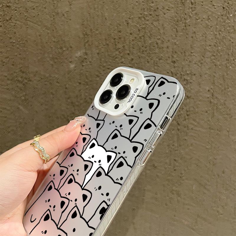 Silicone Case For Xiaomi 11 Lite 13T 14T 15T Samsung A07 A17 A37 A57 Oppo A38 A58 Infinix Hot 40 30i Cover DIY Painted Cartoon Shockproof Phone Bumper
