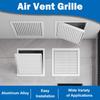 Square Air Vent Grille White Gable Wall Shed Vent New Gable Vent  Ceiling