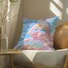 CRYBABY Fashion Brand Cute Pillow Case DoubleSided Plush Sofa Cushion Covers Organic Breathable Invisible Zipper