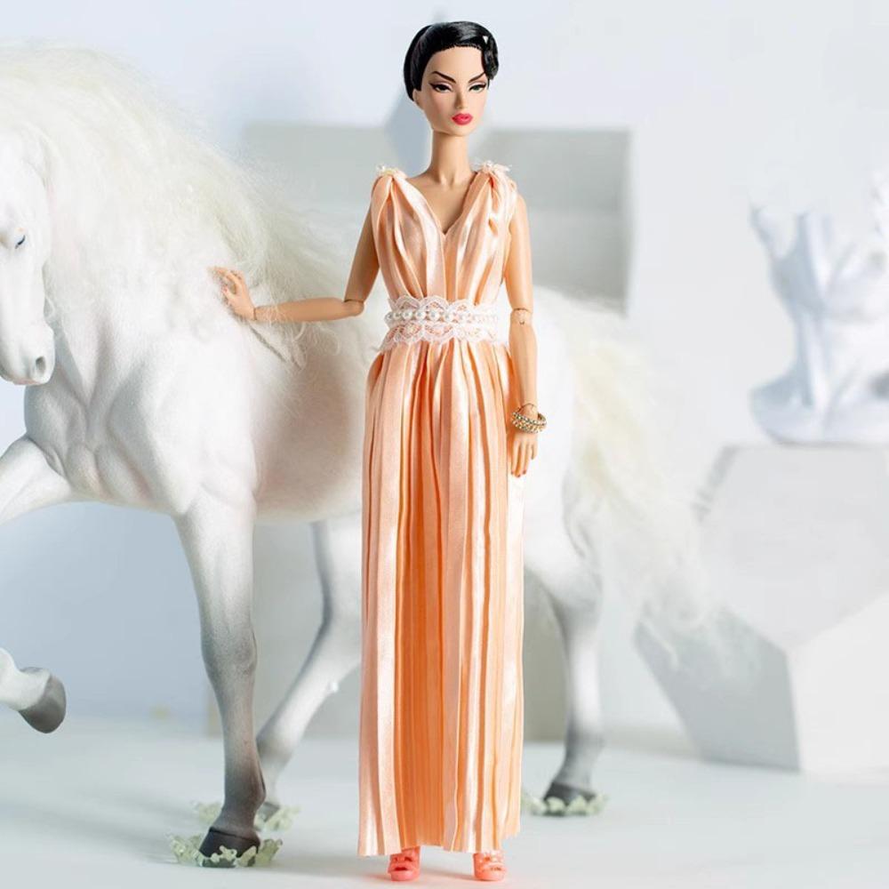 European Fashion Elegant Evening Dress Doll Dresses Clothes Suit for 1/6 BJD 30cm Supermodel Dolls