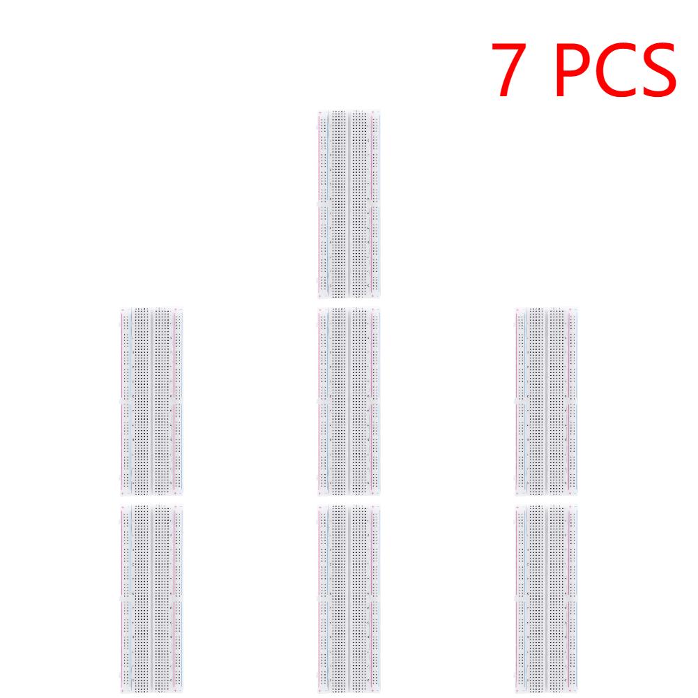 10-1 Stück Prototyp PCB Lötloser Breadboard Lötloser Breadboard Protoboard Schaltung PCB DIY Kit 200 Loch Entwicklungs PCB Testplatine