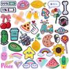 Cartoon Cute Embroidery Patch Iron On Patches For Clothing Sticker Fruit Food Applique Iron On Patches On Clothes Fusible Badges