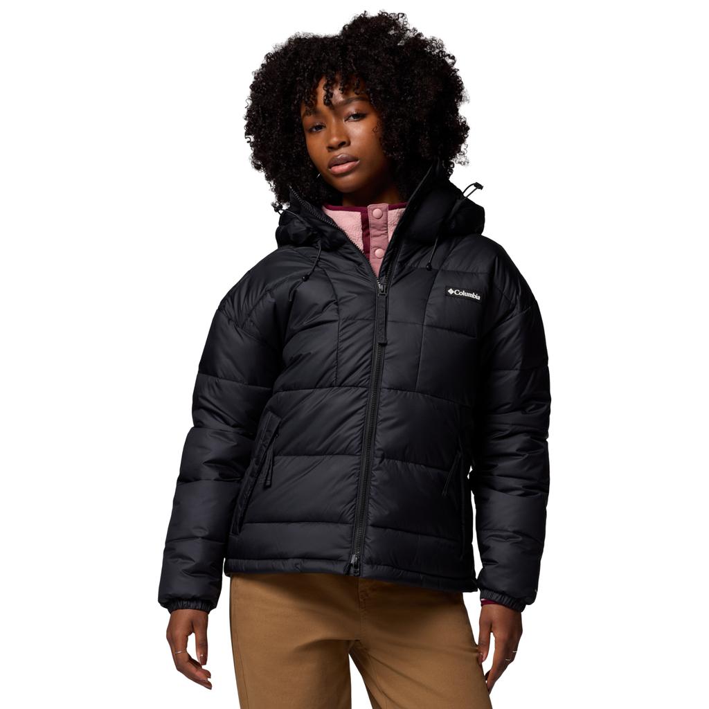 Columbia Pike Lake III Hooded Jacket, Womens black Jacket