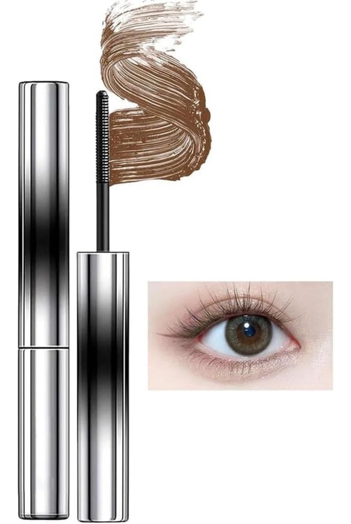 LIANGNISHI Korean 5D Curling Mascara Accentuates the look of your lasts a long uses a metal brush is waterproof and has good color and makeup