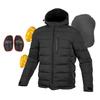 Komine Bike Protective Winter Padding Jacket XL Black 07-612 JK-612