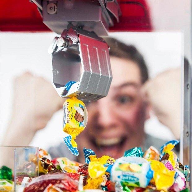 Poławiacz słodyczy maszyna do cukierków automat zabawka prezent dla dziecka