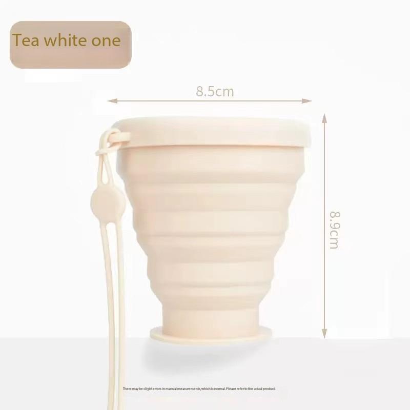 

Silicone folding cup, BPA-free portable collapsible travel cup, ideal for picnics, camping, and outdoor hiking