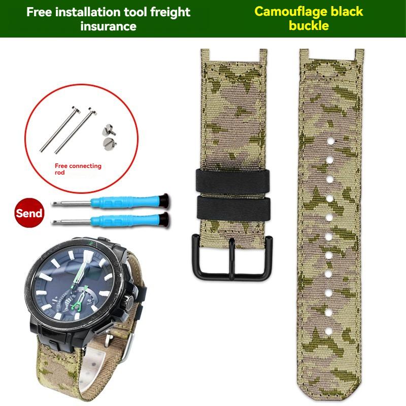 

для серії Casio PROTREK PRW-7000/7000FC модифікований туристичний полотняний годинник чоловічі аксесуари PRW-7000 7000FCmm