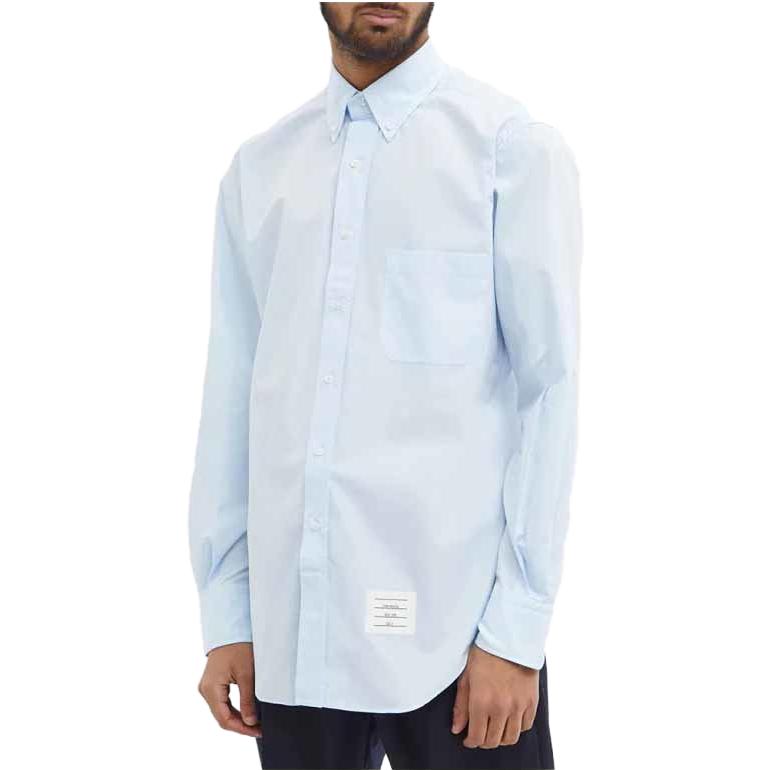 THOM BROWNE Rwb Detailed Long Sleeved Shirt MWL010E-03113-480