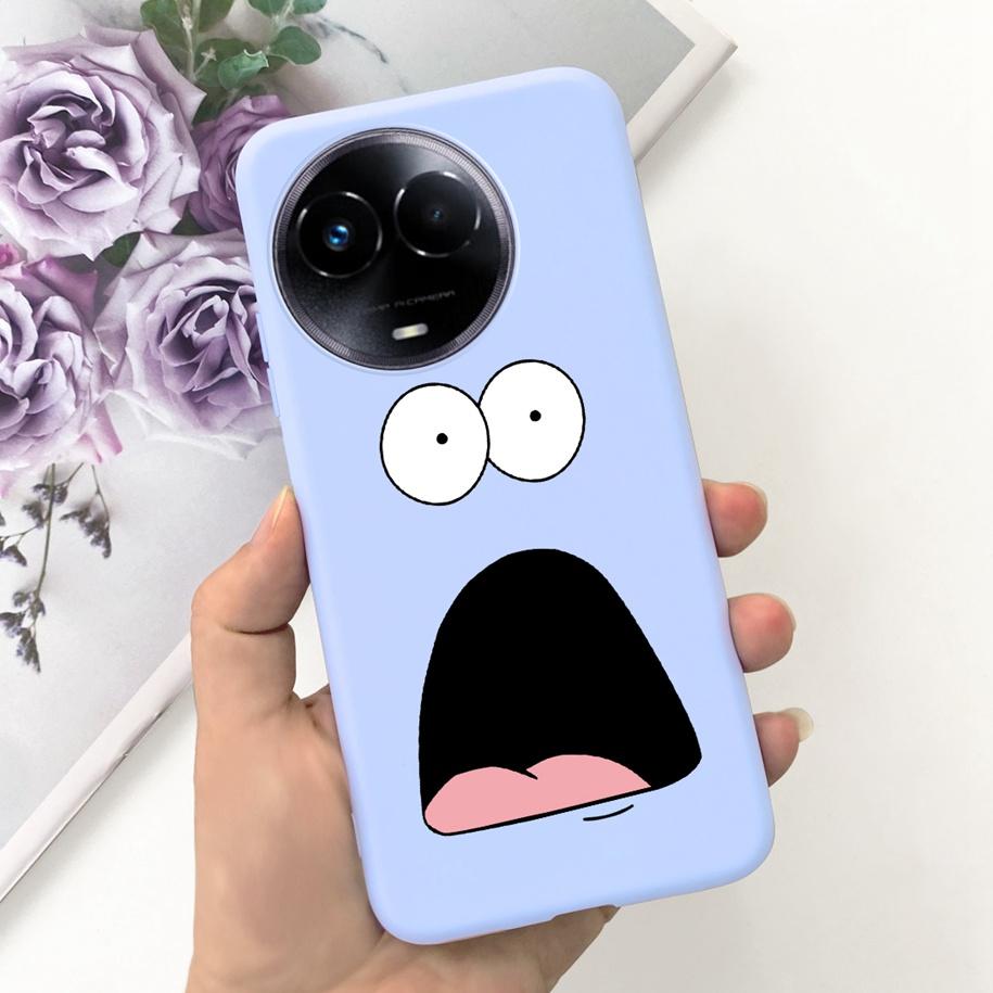 Shockproof Case For Realme 11 5G / Realme 11X Phone Cover Fashion Girls Soft Silicone Funda For Realme11 11 X 2023 RMX3785 Coque
