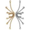 Silver Black Extender /Safety Chain Extender Jewelry Accessories DIY Necklace Bracelet Lobster lock