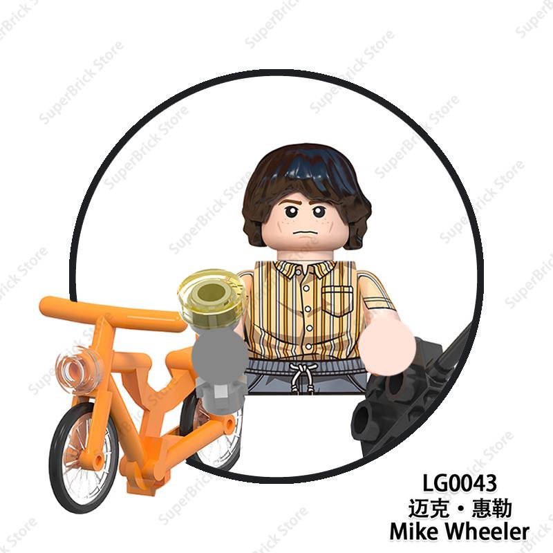 Montauk Upside Down World Building Blocks Demogorgon Vecna Eleven Mini Action Figures Bricks Model Movies Dolls Toys Kids Gift