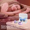 2Pcs Silicone Noise Reduction Earplugs Washable Waterproof Reusable Hearing Protection Swimming Concerts Work Study Sleeping Silent Earplugs