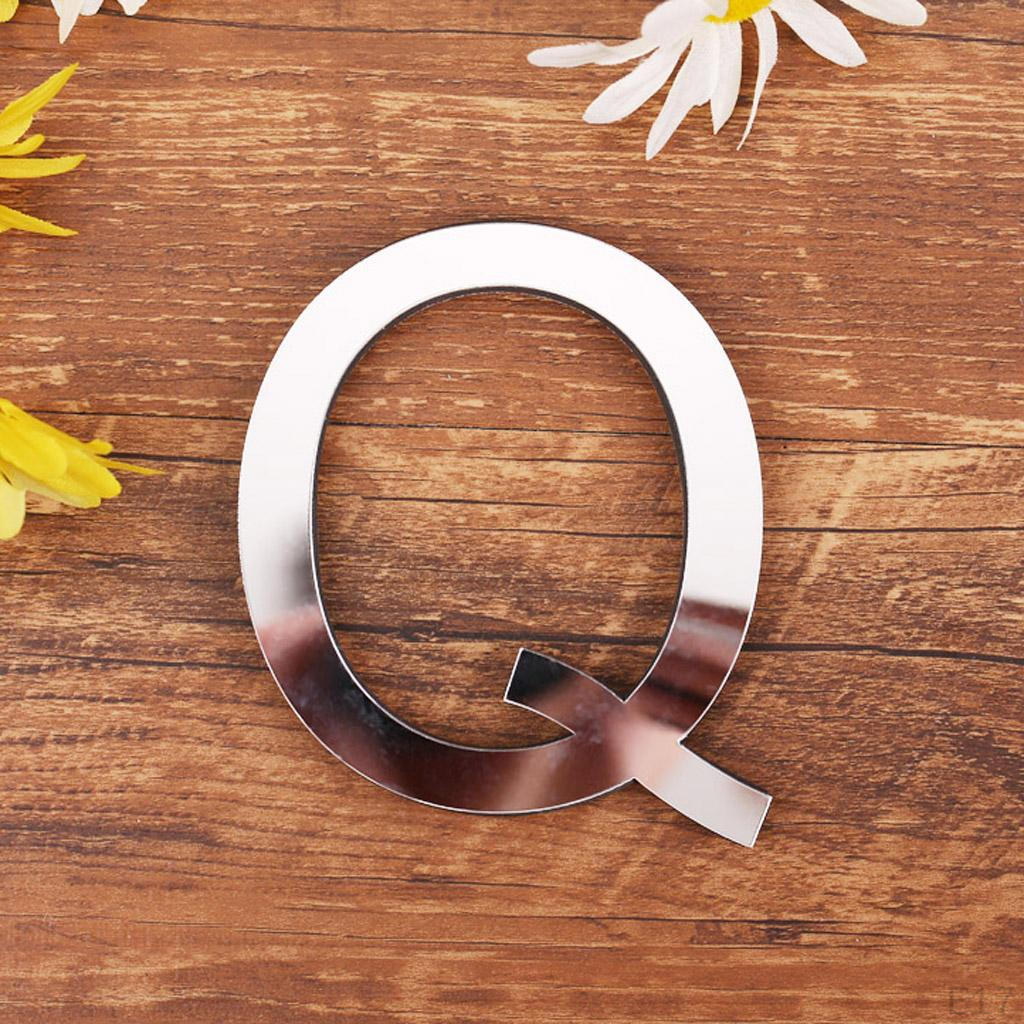 3d Door Sign Plate Diy Number Letter