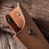 PU Leather Sheath Holder For Knife Flashlight Tool Belt Loop Case Camping Outdoor Carry Holster Tactical Equipment Hunting Gear Multipurpose Pouch