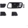 Inner Door Handle Bowl Cover Trim for Honda Pilot 2016-2022, 4PCS ABS Material Car Interior Door Bowl Frame Protector Accessories (Carbon Fiber