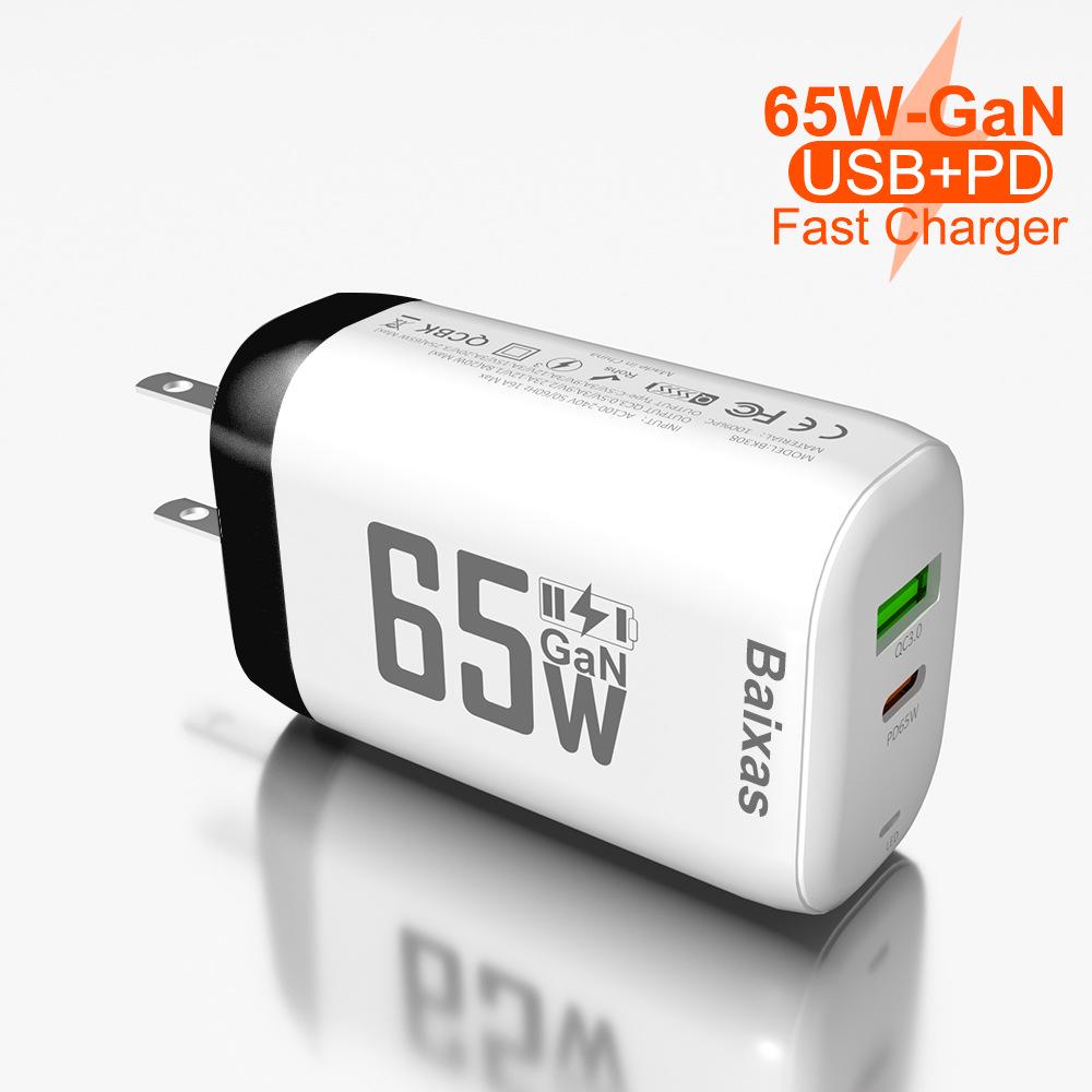 Six-Port QC3.0 30W Charger with EU/US/UK Plug for Fast Mobile Charging