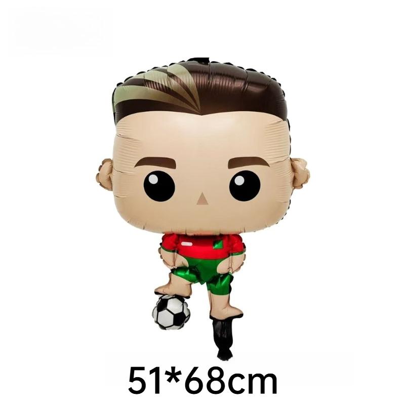 3D Football Soccer Balloons with Ball & Sneaker Shapes Ideal for Themed Parties Birthday Sports Event Decorations Supplies