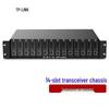 Tp-Link TL-FC311A/B-3 Single-Mode Gigabit Fiber Transceiver Kit with TL-FC1400 14-Slot Chassis