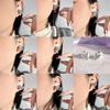 1 Pairs   Ear Clips For Earphone Star Butterfly Shape Decorative Headphone Clip For Wireless Headphones