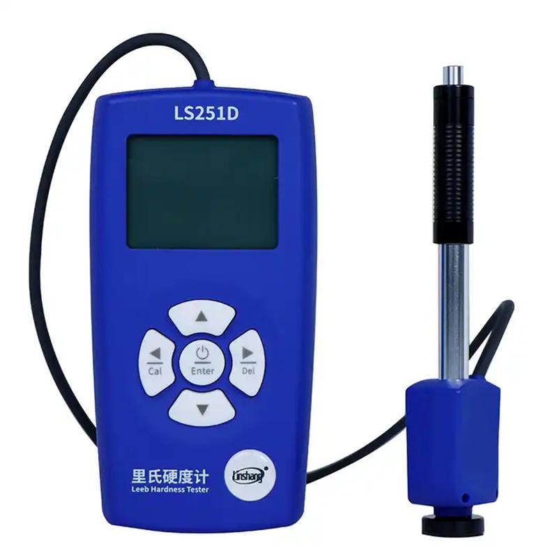 

Linshang LS251D Portable Leeb Hardness Tester for Metal Heat Treatment Split Segment Code Screen Portable Hardness Tester синій