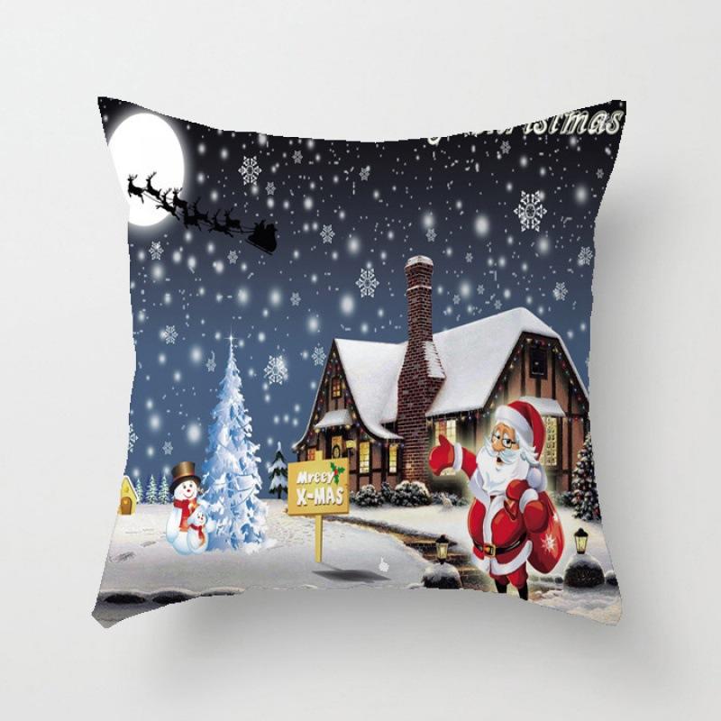 Christmas Series Pillowcases, Sofa, Bedroom Cushion Pillowcases