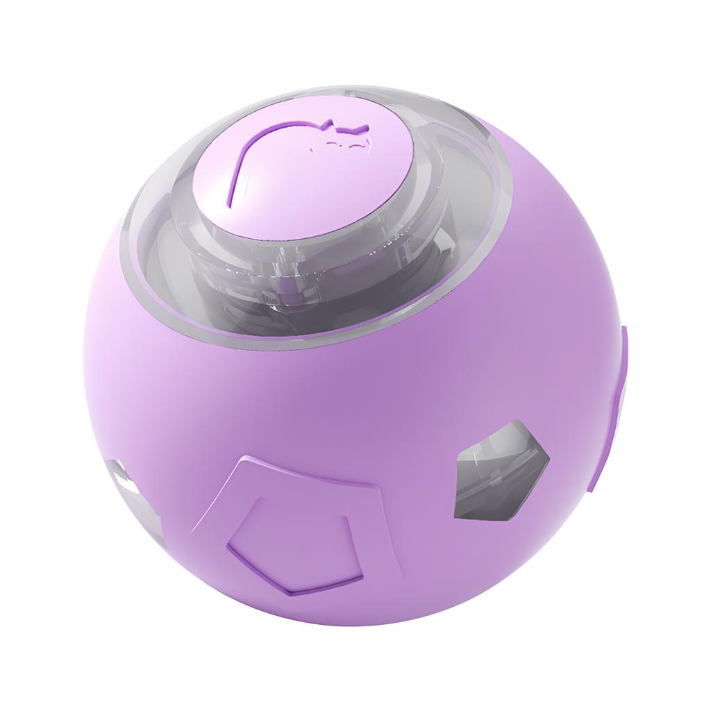 Cat Interactive Ball Toys Rechargeable Automatic Rolling Ball Self Rotating Ball Anti-Depression Pet Toy for Indoor Cat Kitten