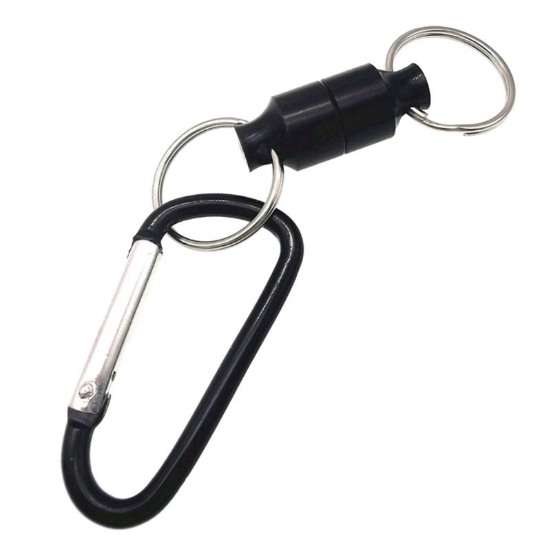 Fishing Tools Hook Magnet Buckle Fly Fishing Magnetic Net Release Hanging Holder Lanyard Clip Carabiners Magnet Buckle