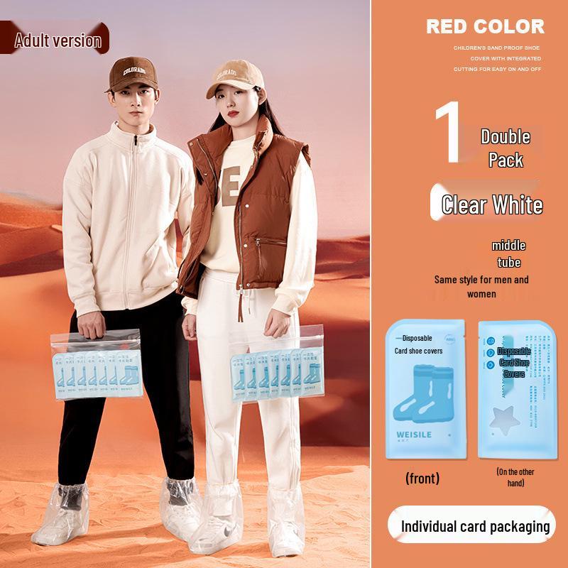 

Children s Sandproof Hiking Shoe Covers for Desert & Beach - Toddler to Adult High Tube Protectors One Size