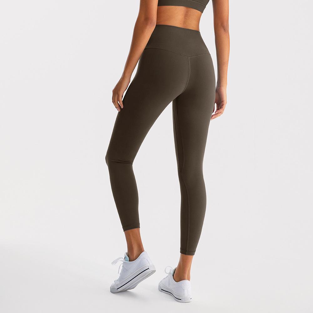Neue High-Waist Yoga-Hose mit Nude-Gefühl: Damen-Leggings mit Hüftlift, Bauchkontrolle und Feuchtigkeitsableitung