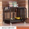 Large Pet Cage: Multi-Sized Dog & Cat Enclosure with Toilet Space