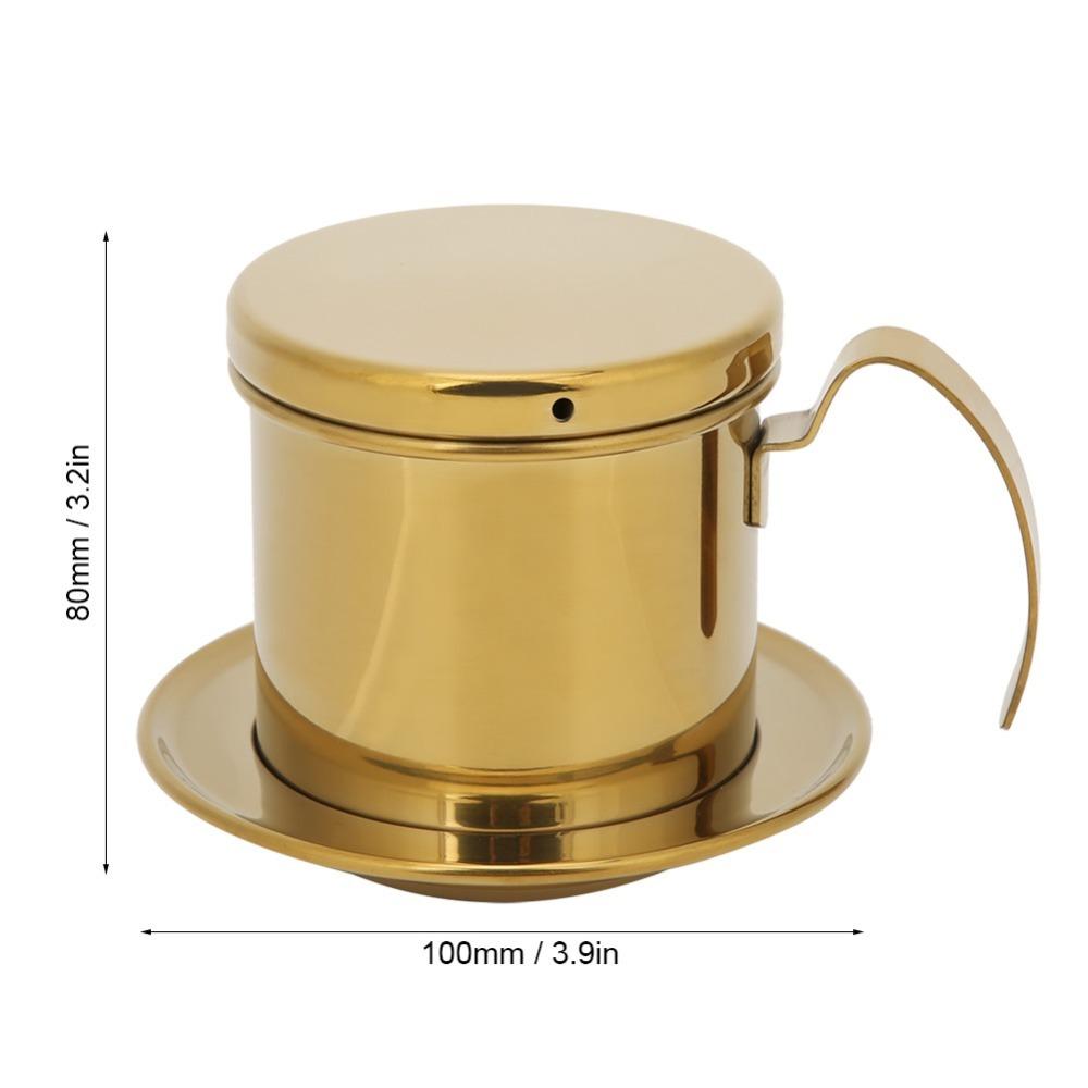 Stainless Steel Stainless Steel Coffee Filter Portable Coffee Filter Drip Pot Home Use
