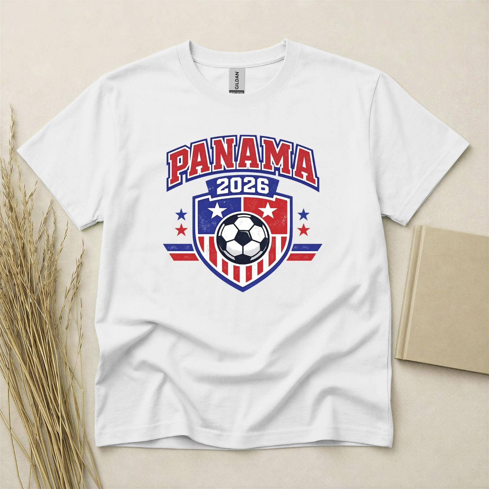 Panama 2026 Football Fan T Shirt Soccer Supporters Gildan Cotton Family Top XXXL