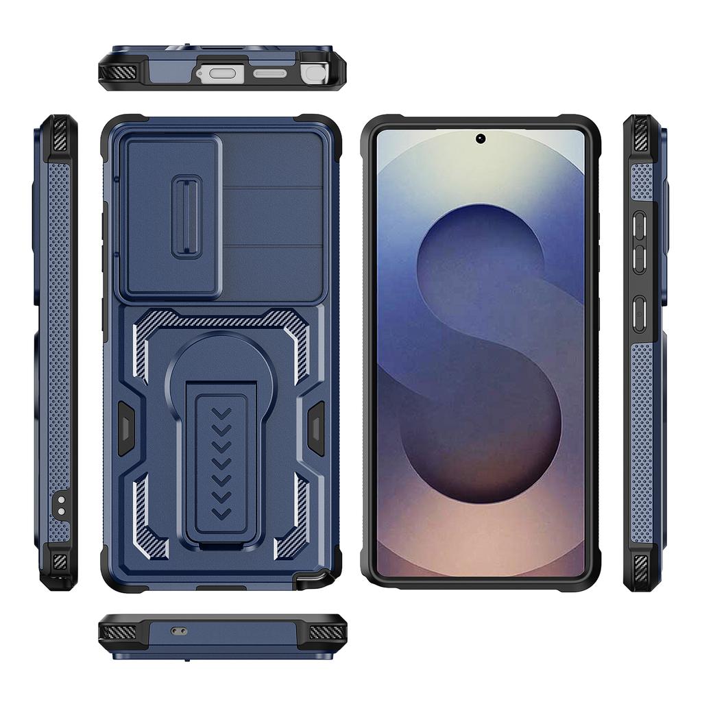 Anti-Fingerprint Stand Funda Case for Samsung Galaxy S26 Ultra A57 5G S25 S24 S 26 A16 A56 A36 A17 A37 A26 Phone Accessories