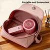 Quiet Operation Handheld Mini Fan Foldable Neck Hanging Small Fan Personal Cooling Fan  Office