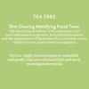 Biotique Tea Tree Mattifying Facial Toner 120ml For Oily Skin Acne Treatment Pore Tightening Alcohol Free