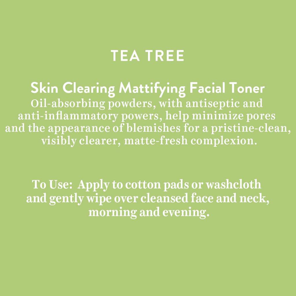 Biotique Tea Tree Mattifying Facial Toner 120ml For Oily Skin Acne Treatment Pore Tightening Alcohol Free