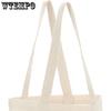 WTEMPO Halloween Canvas Bag Halloween Treat Bag Bat & Spider Web & TRICk OR TREAT Printed Bag Creative Soft Festival Handbag & Single-shoulder Bag