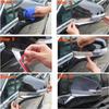 For Cadillac XT5 2016-2024 4Pcs ABS Chrome Car Sticke Rearview Side Mirror Strip Trim Strip Cover Door Rear View Exterior ABS