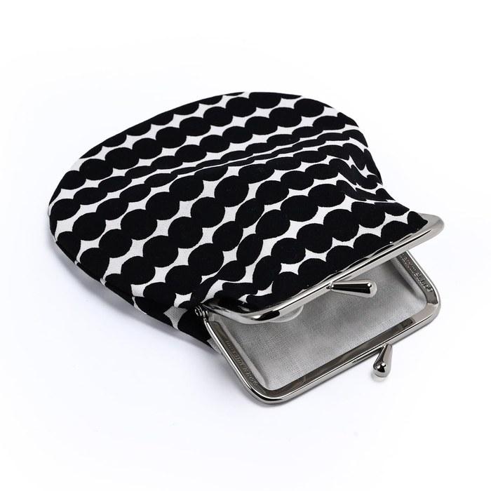 [Marimekko] Small Item Pouch Coin Purse Pieni Kukko Lassi Matt Black 47828 047828 190 [Parallel Import]