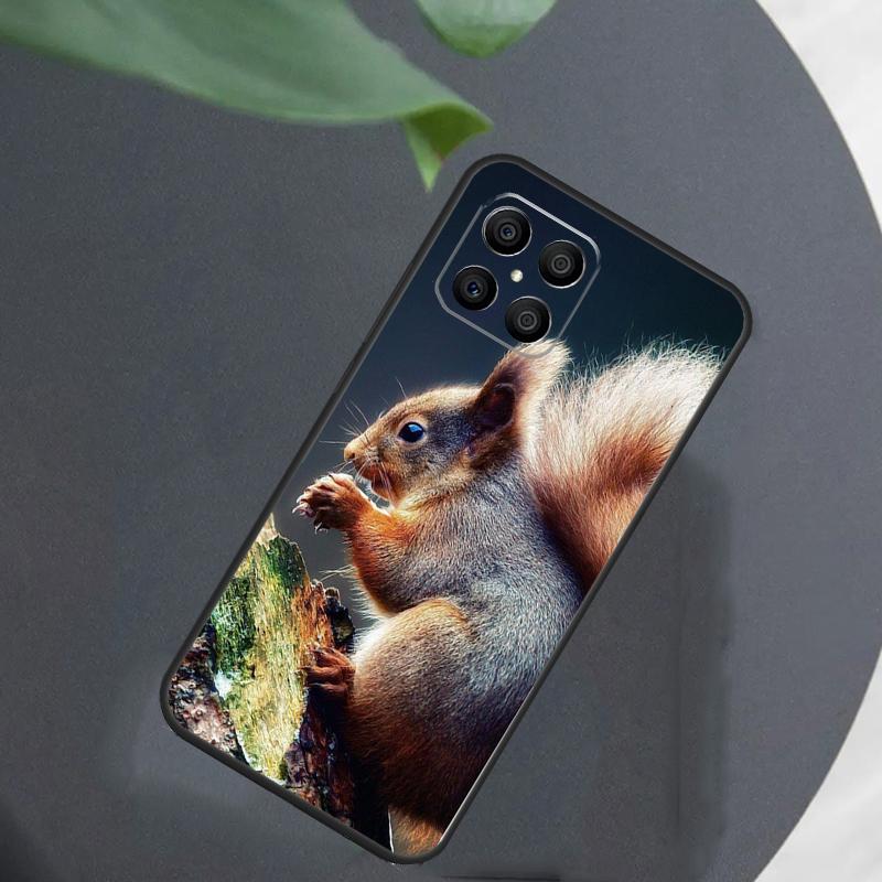 Squirrel Case For Honor Magic 8 7 5 6 Pro Cover For Honor 200 400 Lite 50 70 90 X8a X8b X9a X9b X9c