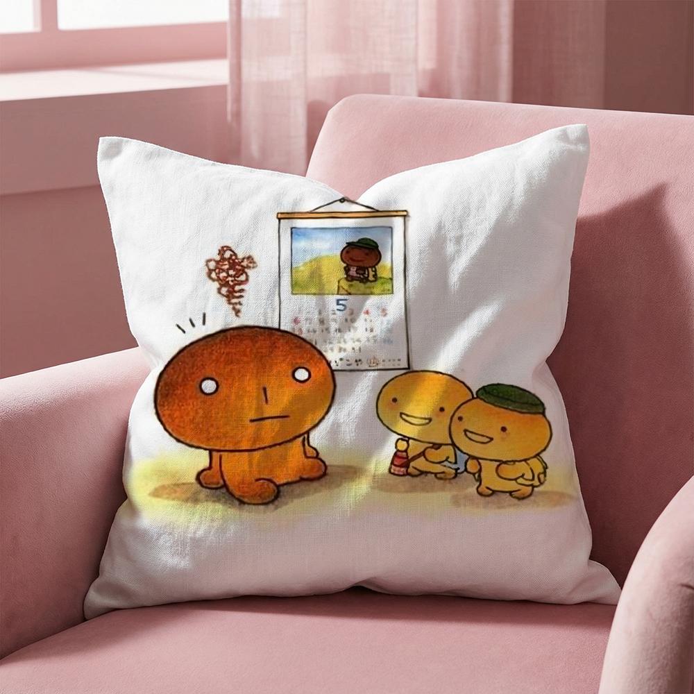 Japan Kawaii K-Kogepan Kissenbezug Multi-Szenen-Kissenbezug für Zuhause & Auto - Wendbar, Weich & Langlebig für den täglichen Gebrauch